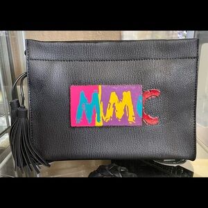 Limited edition Mickey Mouse Club black tassel clutch
